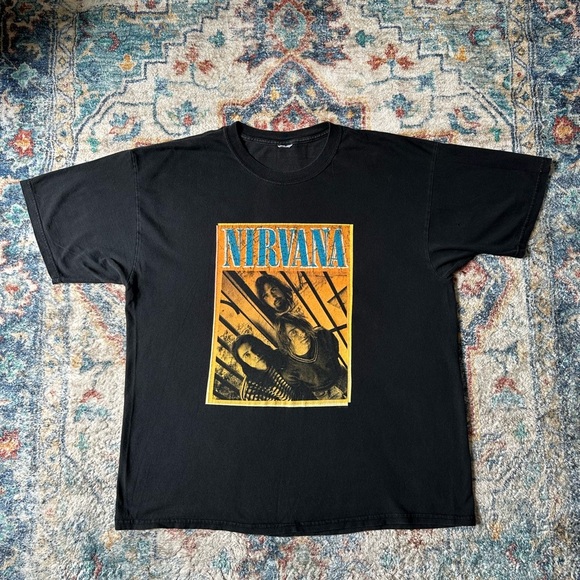 Vintage Other - Vintage 2004 Nirvana Band T-shirt Size XL